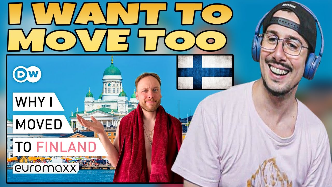 Насколько отличается жизнь в Финляндии для американца? 🇫🇮🇺🇸 Реакция