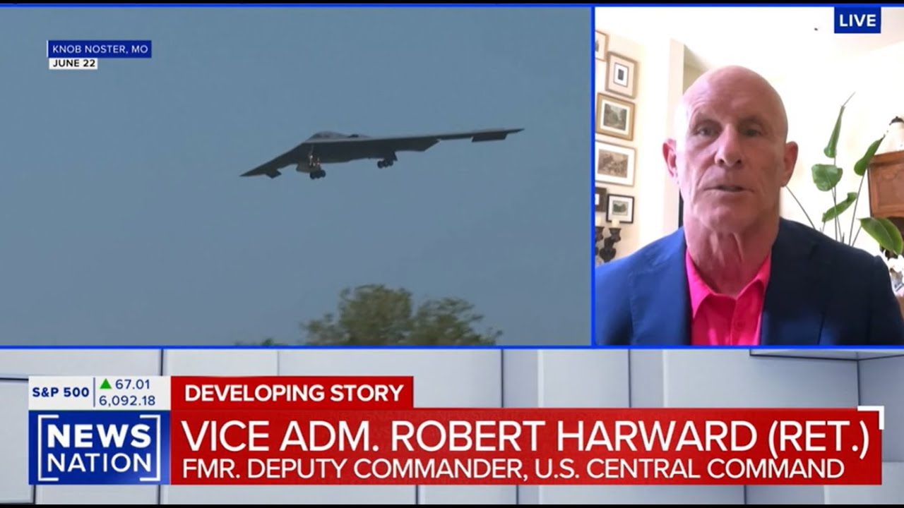 VADM (ret.) Robert Harward on NewsNation Live (6.24.25)