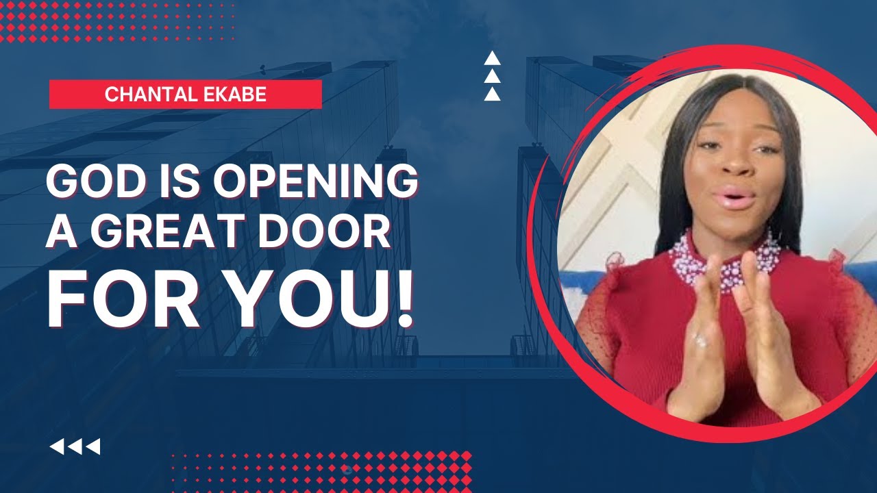 God Is Opening A Great Door For You