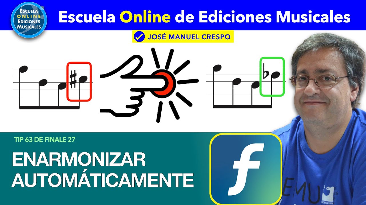 Enarmonizar automáticamente en Finale 27 -Tip 63