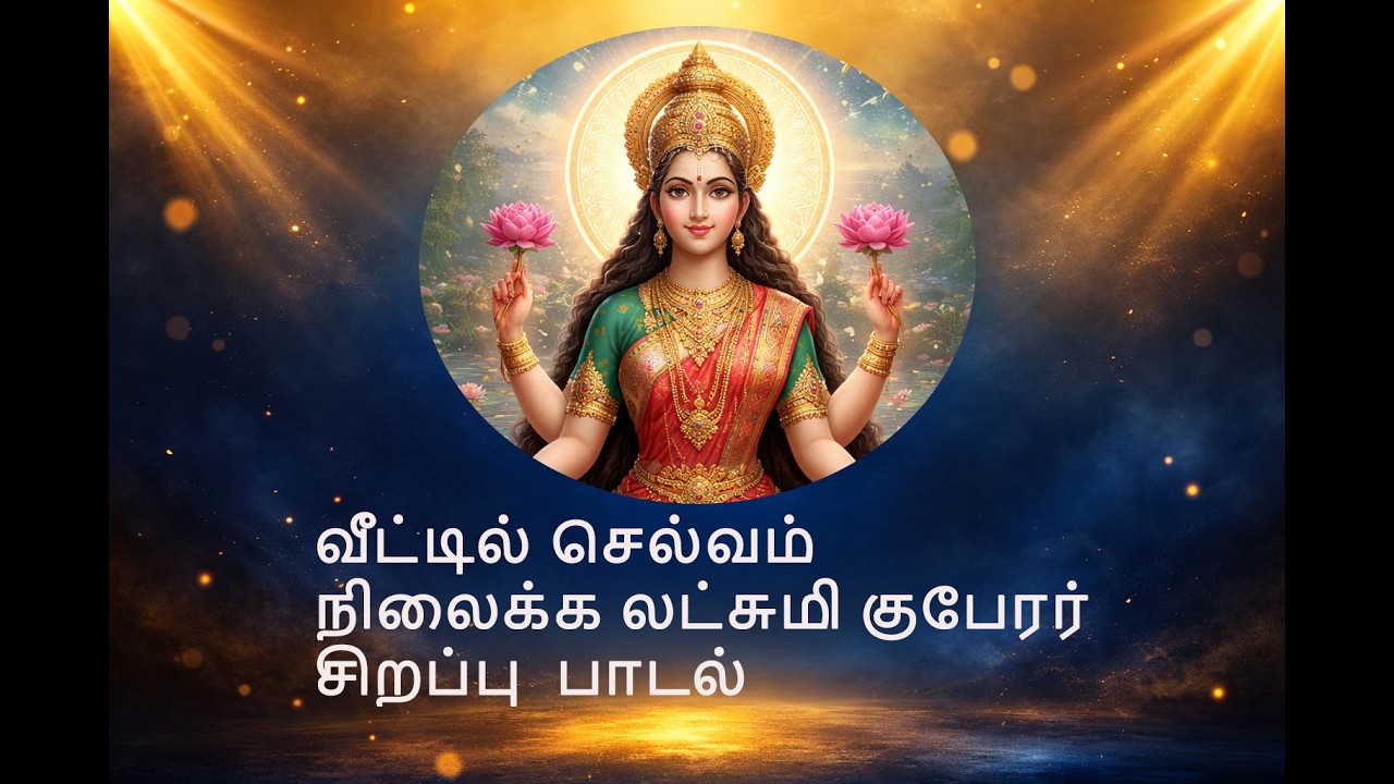 வீட்டில் செல்வம் நிலைக்க லட்சுமி குபேரர் சிறப்பு  பாடல்