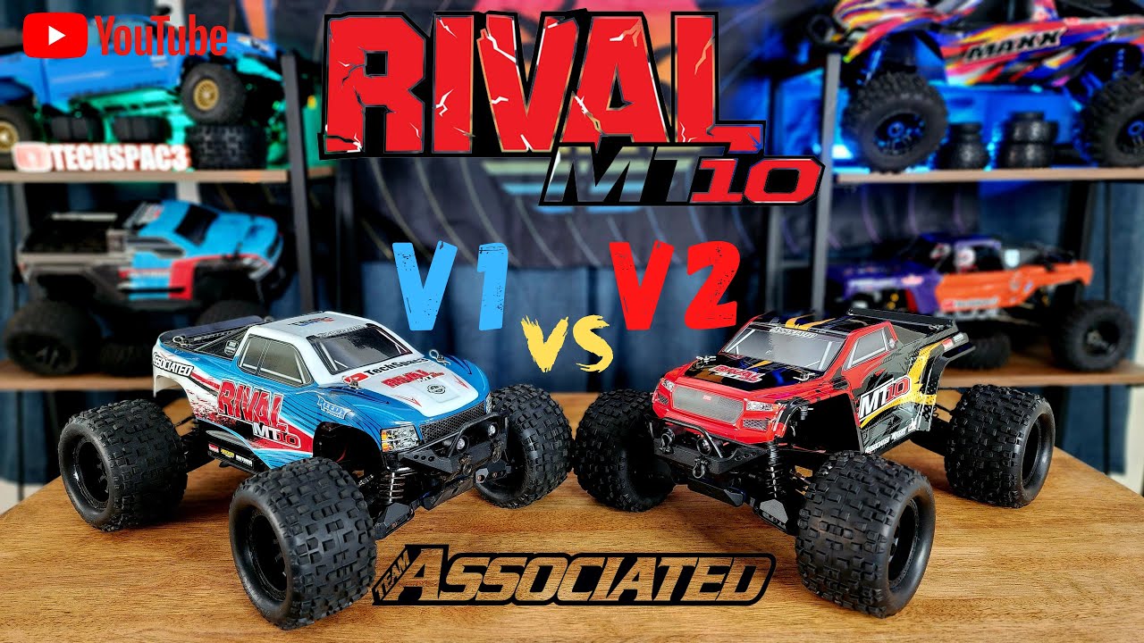 Team Associated Rival MT 10 V2 - Unboxing & Comparison - Are we getting less???