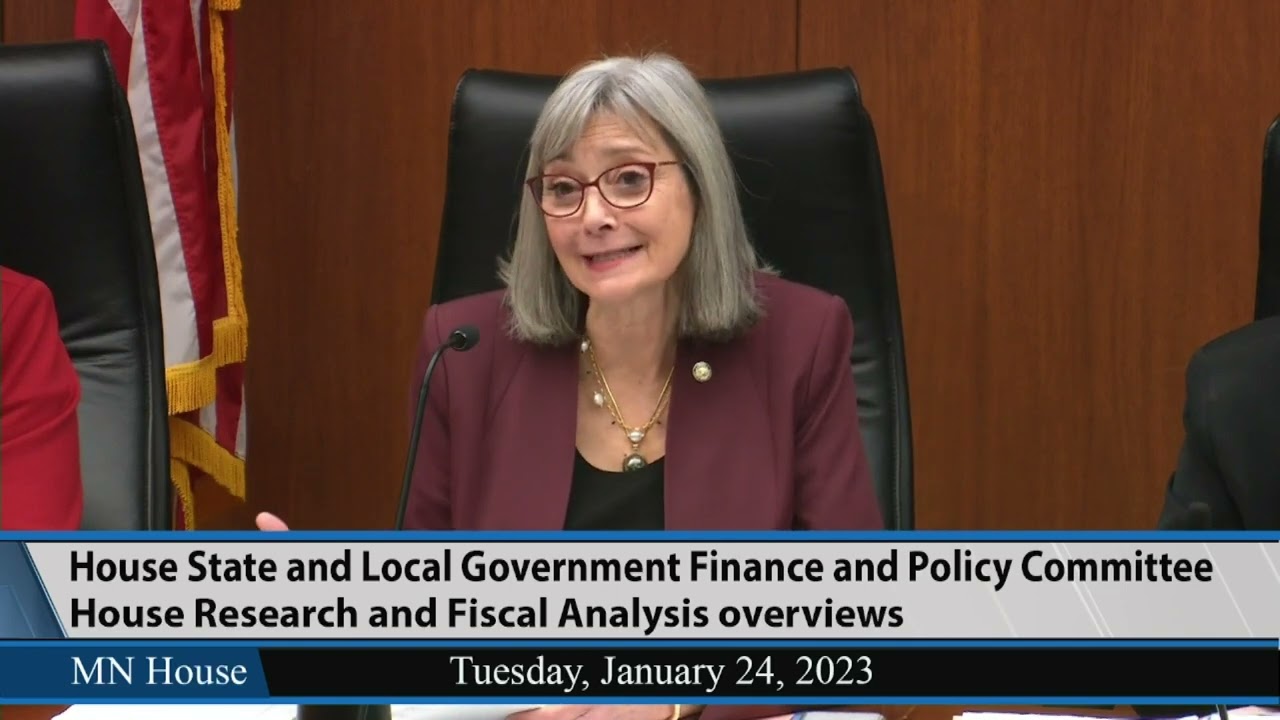 House State and Local Government Finance and Policy Committee 1/24/23
