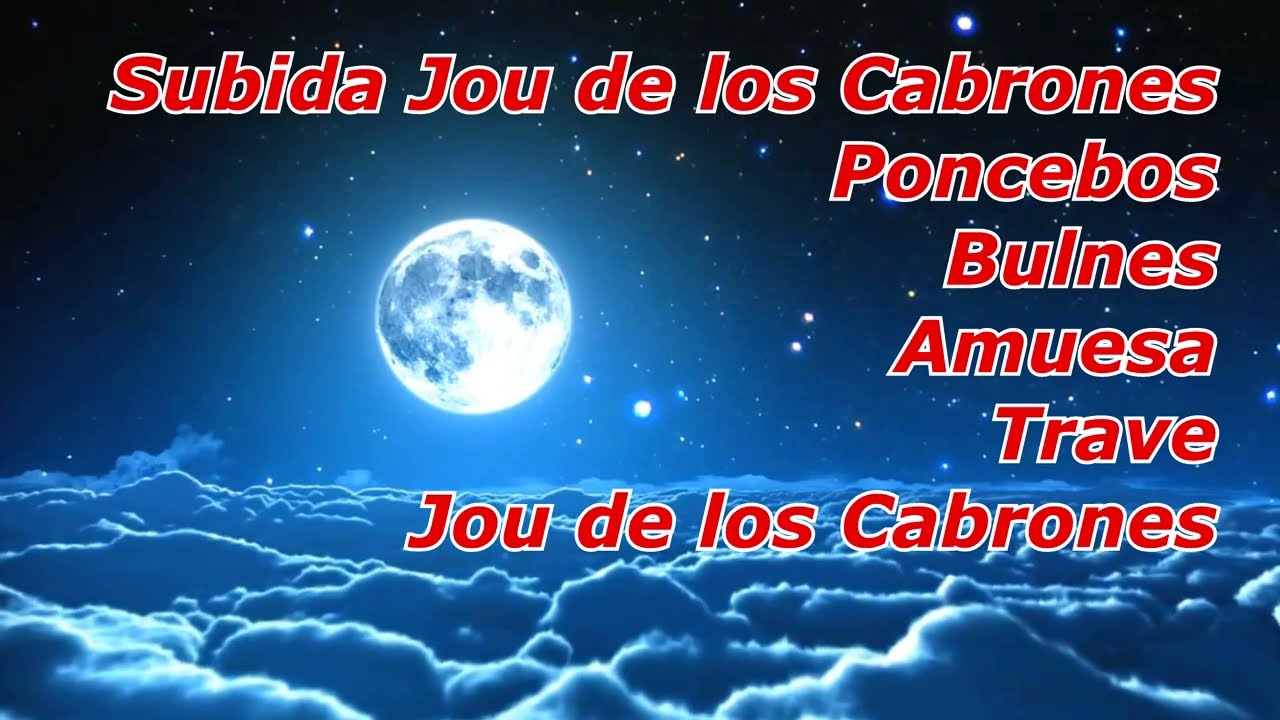 Subida Jou de los Cabrones