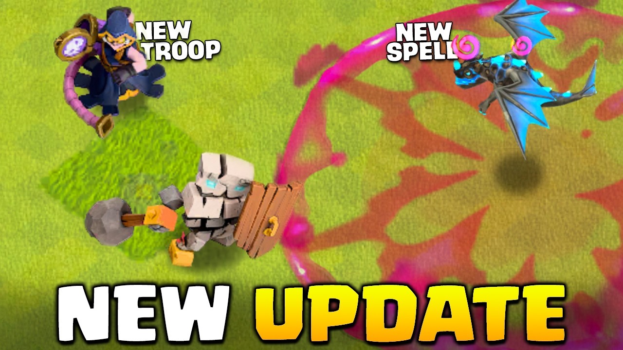 New Ruin Witch and Angry Spell in Clash of Clans!