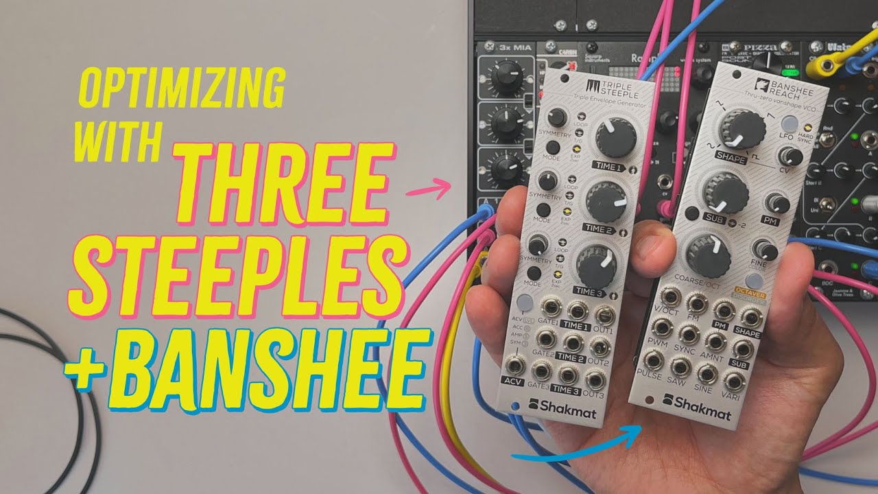 Need an Envelope or Analogue Oscillator Module? Shakmat Triple Steeple or Banshee Reach might be it