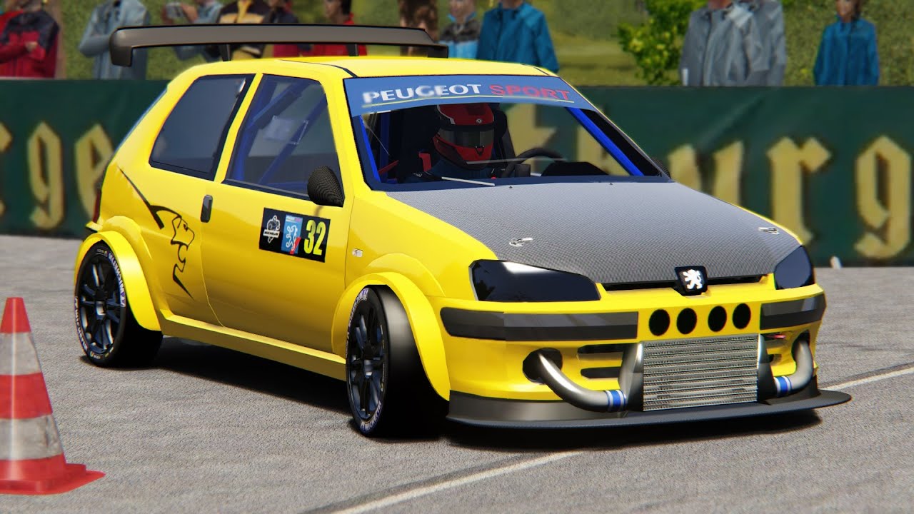 Assetto Corsa - HillClimb Peugeot 106 EVO