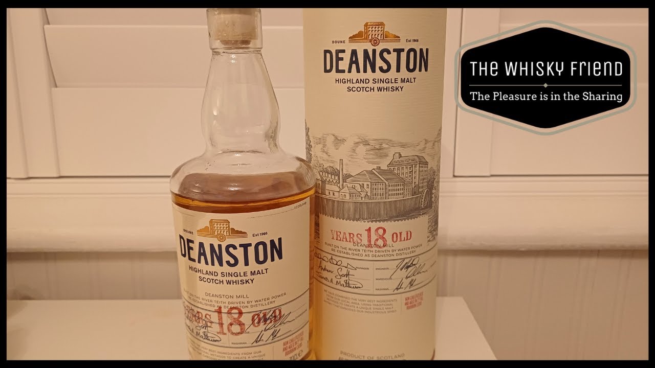 The VERY BEST VALUE 18 yo Single Malt WHISKY out there....DEANSTON 18 REVIEW...