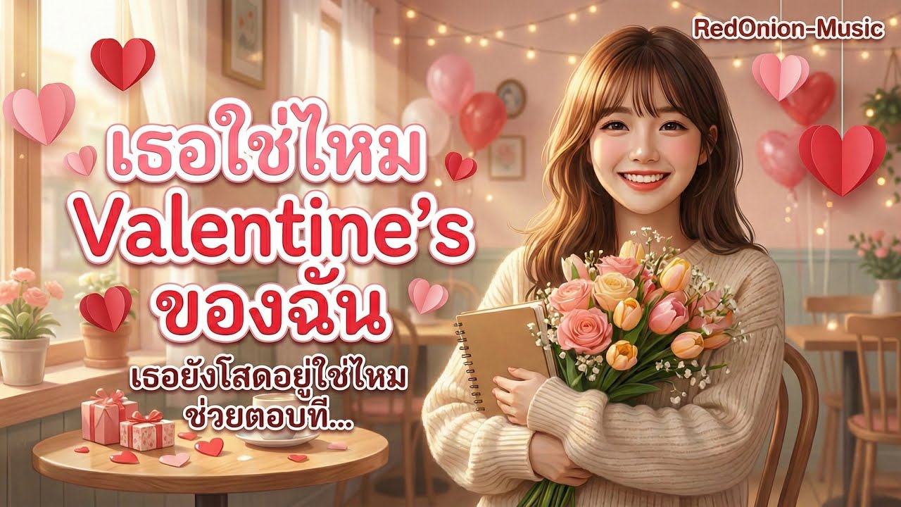 เธอใช่ไหม Valentine's ของฉัน - RedOnion-Music | เพลงบอกรักวาเลนไทน์ Acoustic Pop ฟังสบาย Official Mv