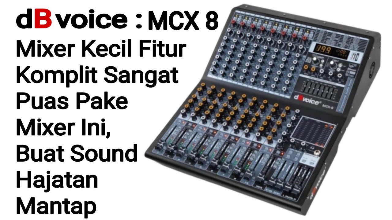 Mixer dBvoice MCX 8