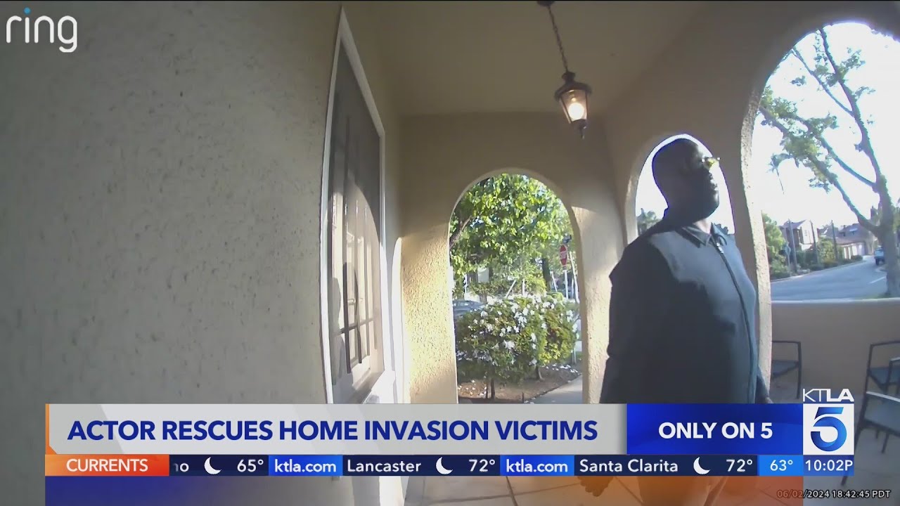 Actor rescues home invasion victims