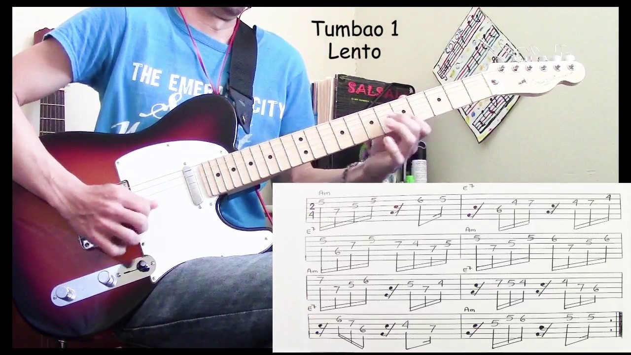 Salsa en Guitarra / Tres Tumbaos en Lam / Son Cubano