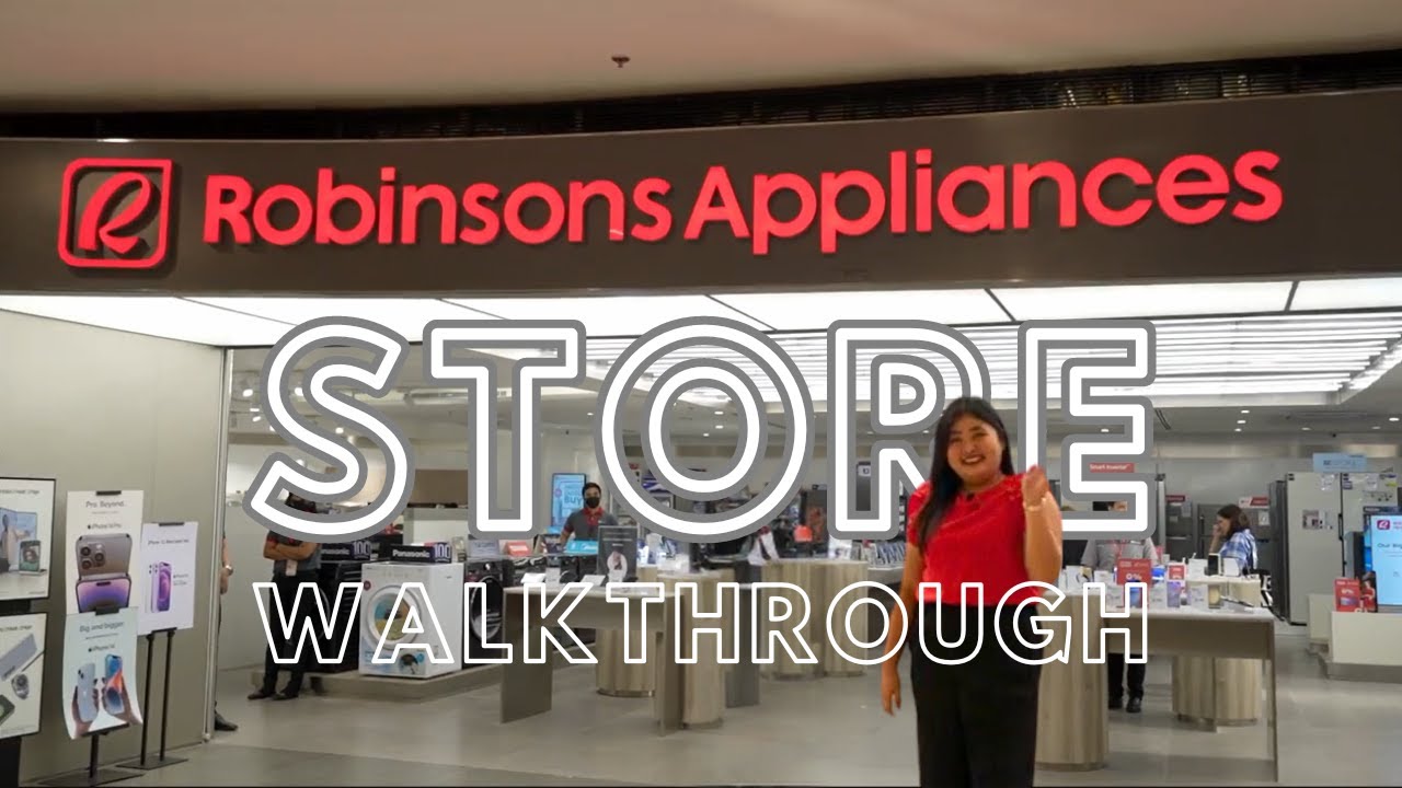 Robinsons Appliances Galleria Walkthrough #appliances #gadgets #shopping