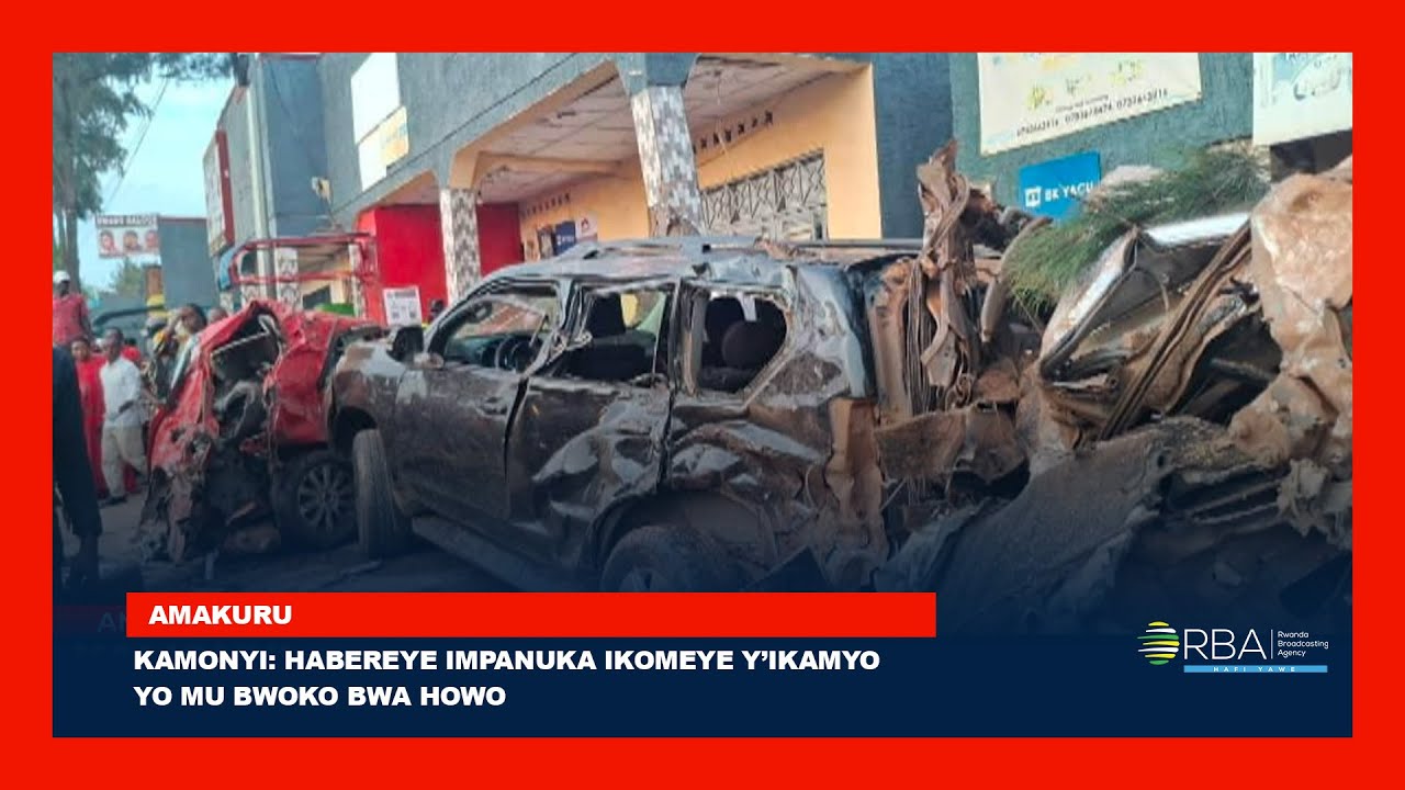 Камони: произошла серьёзная авария с участием грузовика Howo.