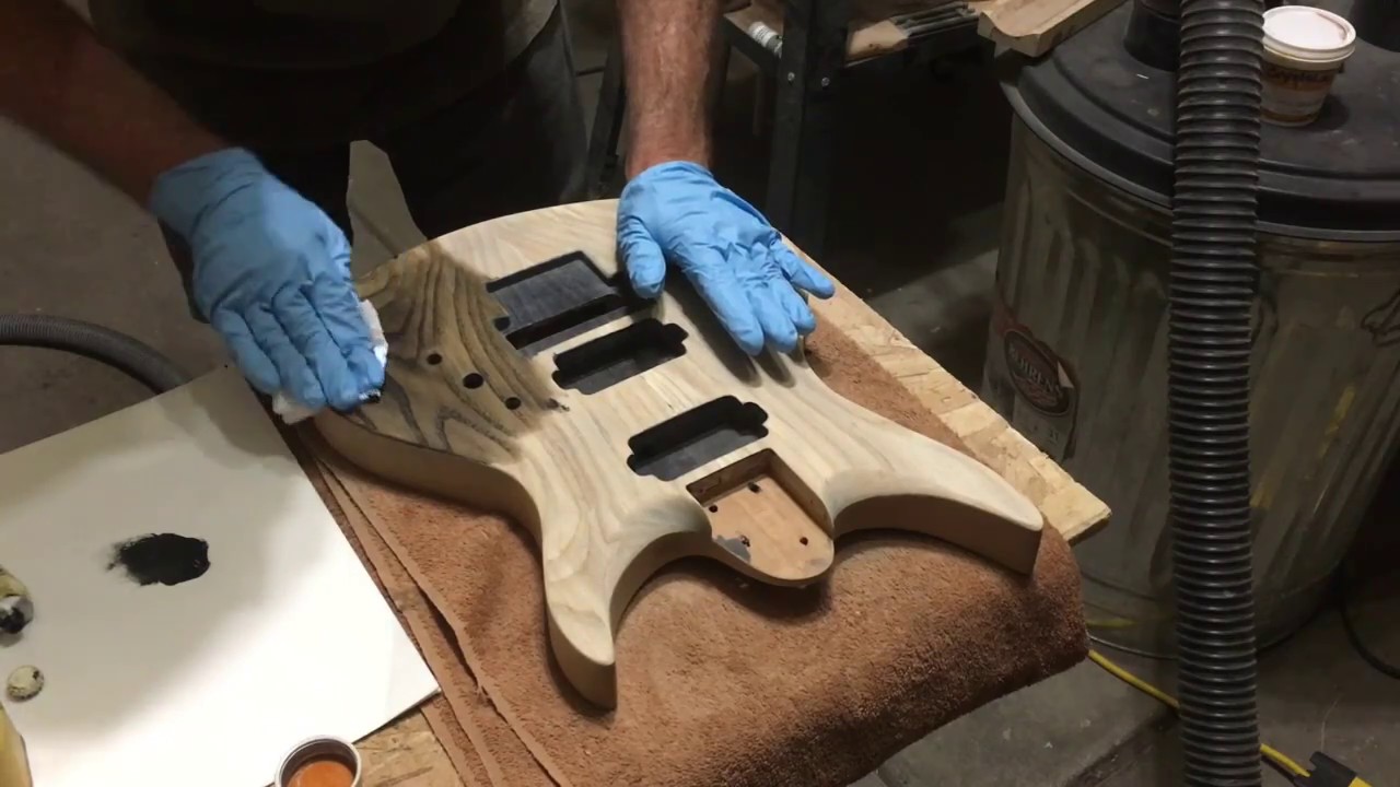 Making An Apollyon Floyd Rose Carve Top Guitar Part 1