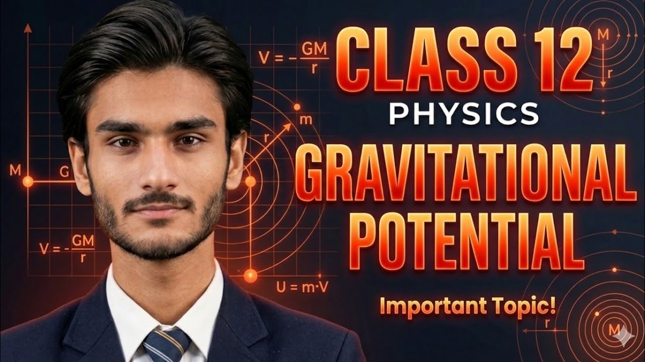 GRAVITATIONAL POTENTIAL | CLASS 12 PHYSICS GRAVITATIONAL POTENTIAL | NBF  TIP TOPPERS | EXPLAINED 