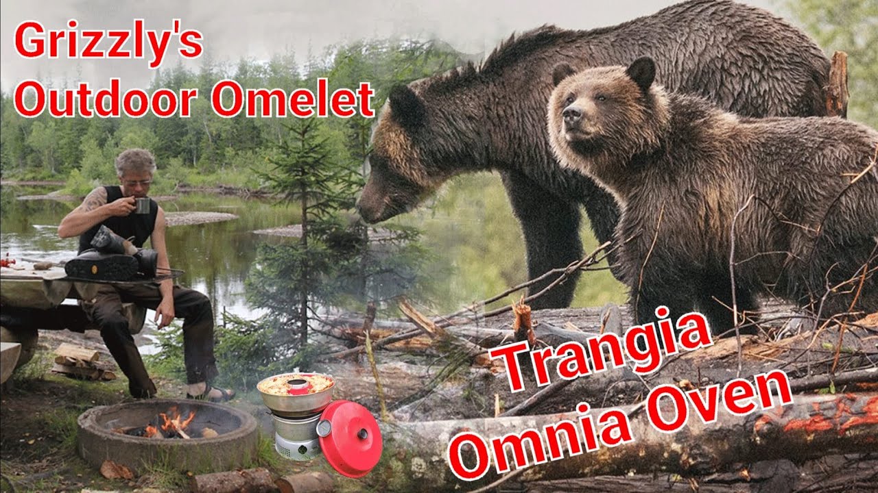 Grizzly's Outdoor Omelet Trangia alcohol stove Omnia Oven
