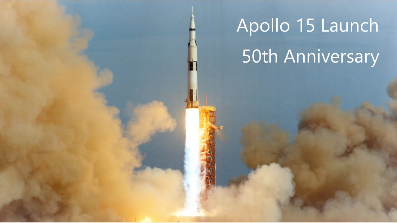 Apollo 15 - Launch - 50th Anniversary (1971-2021)