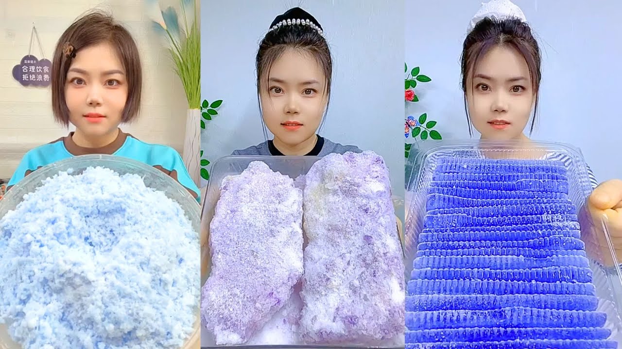 Homemade Traditional Chinese Ice Eating Show #47