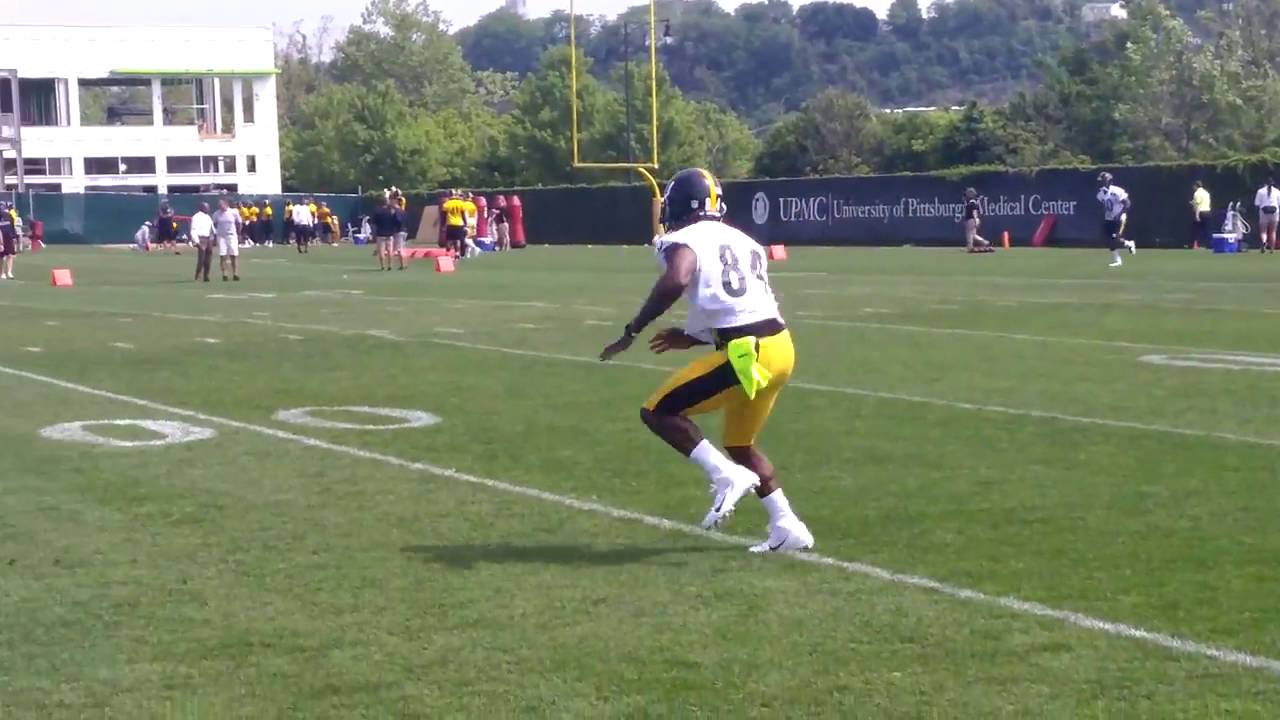 Antonio Brown WR Drill #1