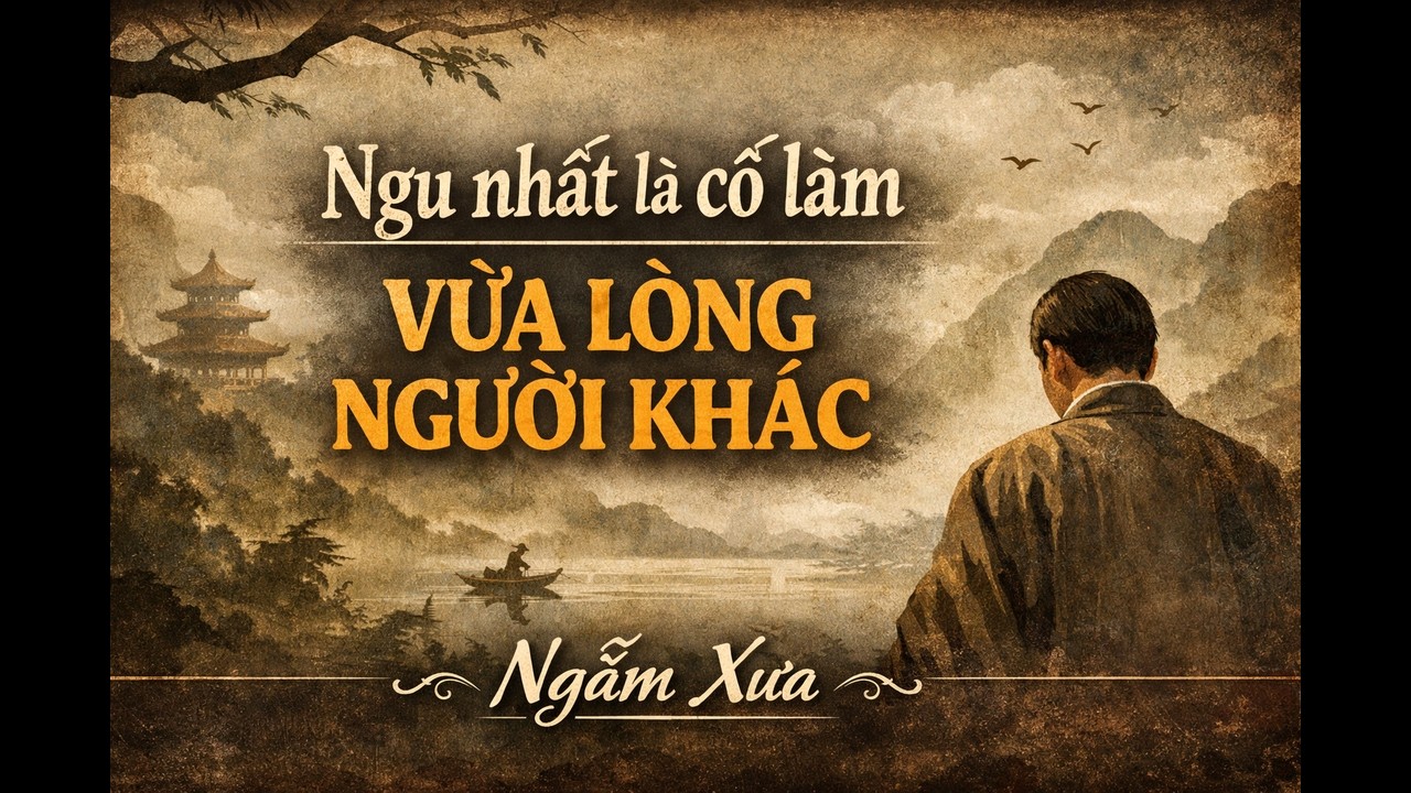 NGU NHẤT LÀ CỐ LÀM VỪA LÒNG NGƯỜI KHÁC | LỜI DẠY CỔ NHÂN