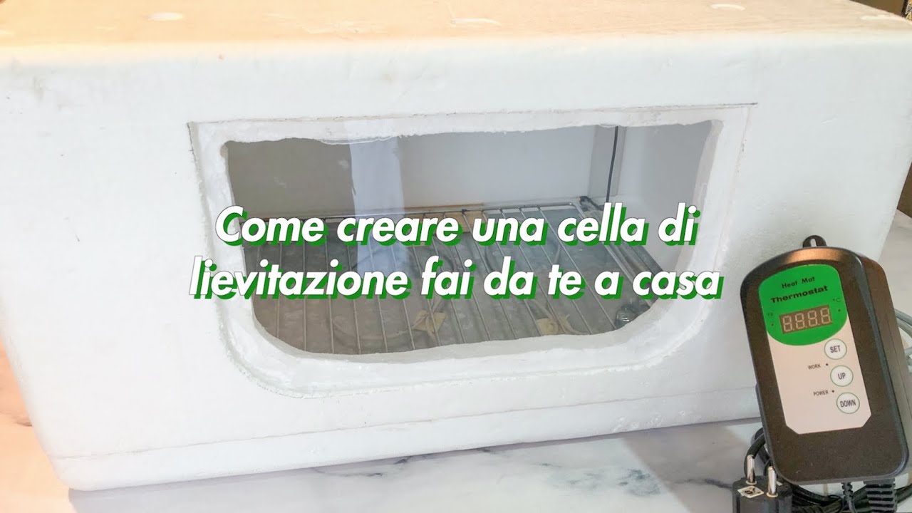 Come creare una cella di lievitazione fai da te a casa