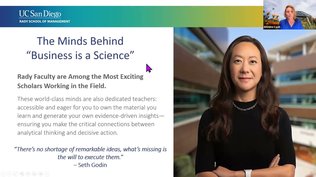 Rady MBA Sip Session | Life Sciences Business Lessons