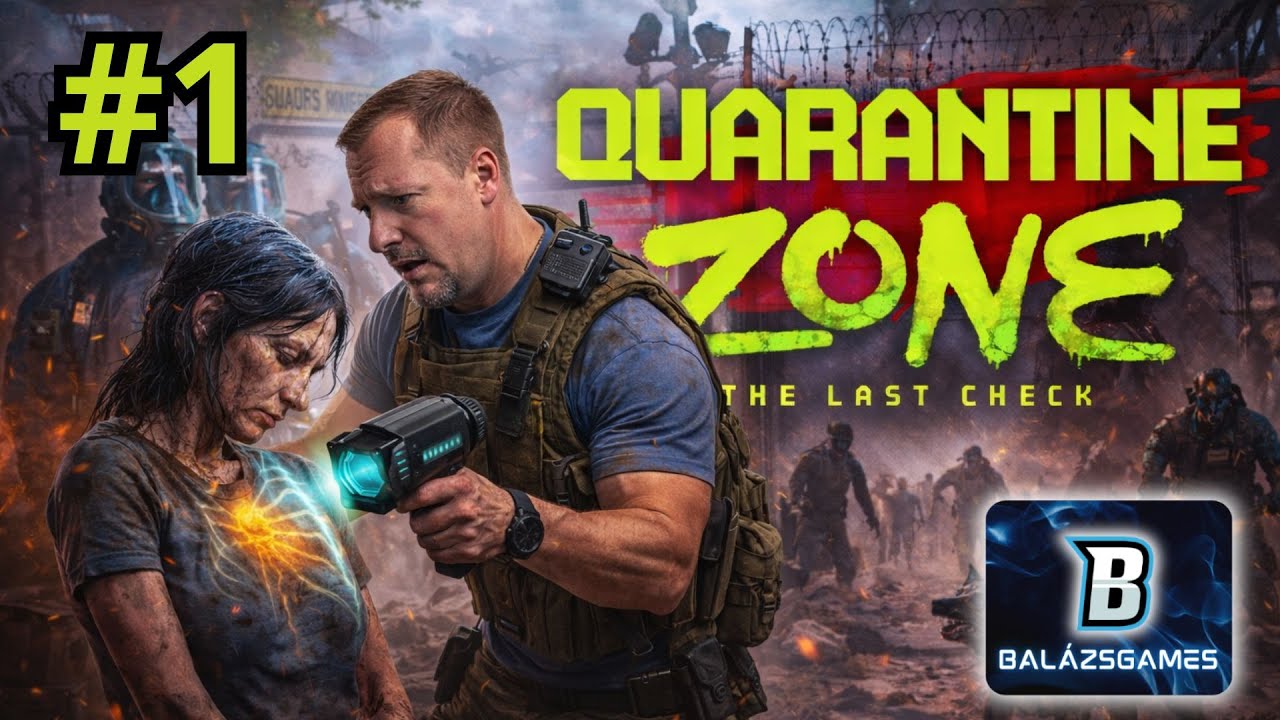 Zombi mentes övezet! | Quarantine Zone: The Last Check #1 (PC, Magyarított)
