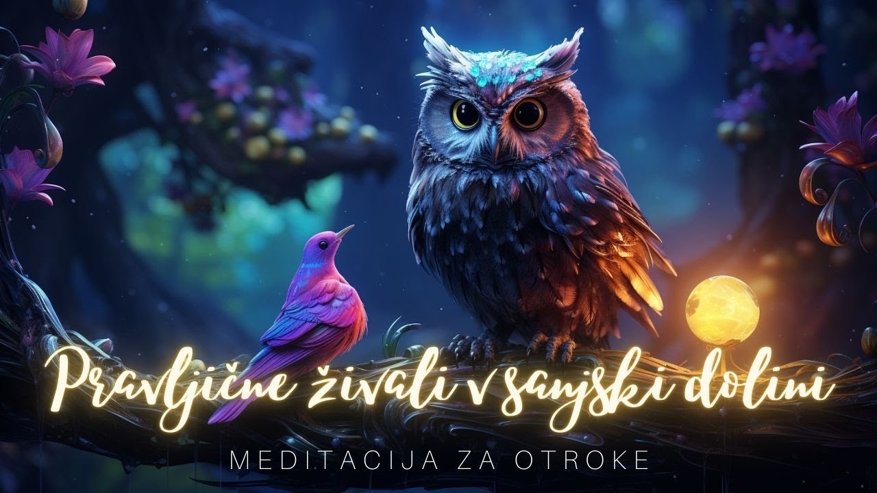 Meditacija za otroke │Pravljične živali v sanjski dolini