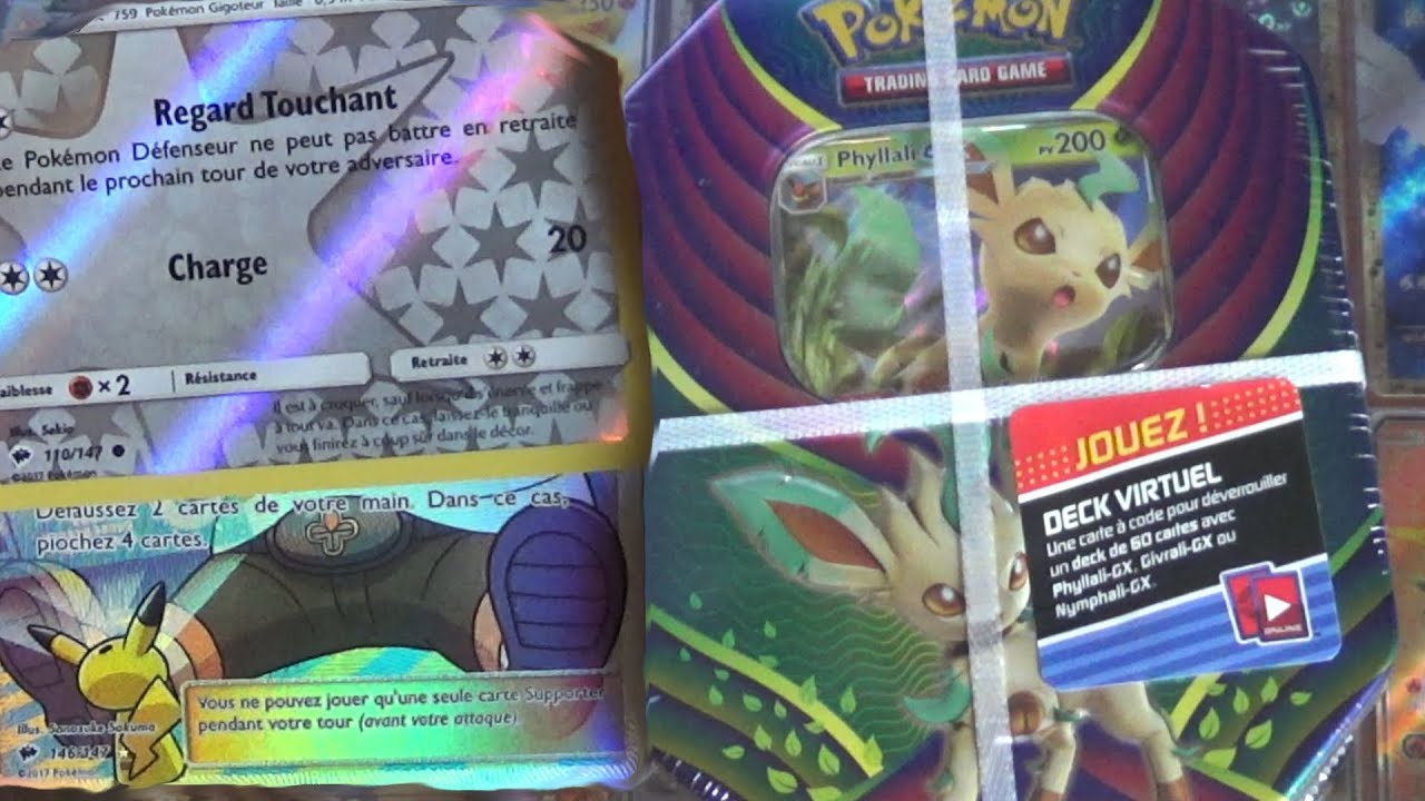 OUVERTURE POKEBOX PHYLLALI NOEL 2018 FR - Une SUPERBE FULL ART !