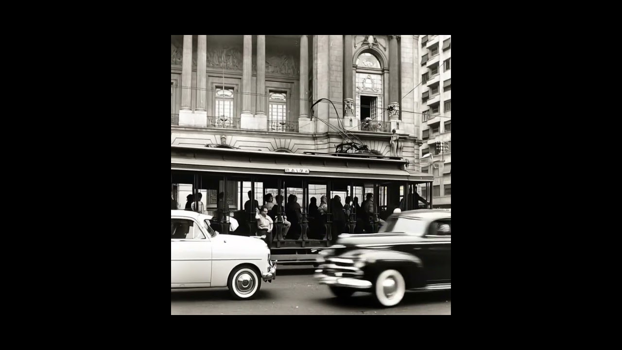 Rio de Janeiro d&eacute;cada 1950 #riodejaaneiro #inteligenciaartificial #history
