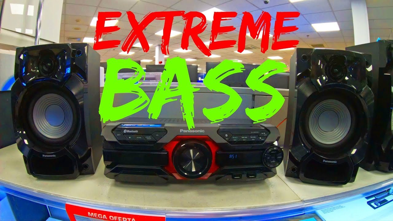 PANASONIC SC AKX 320 | High Power Mini System | Powerfull BASS | Surround Function Off | Volume 25