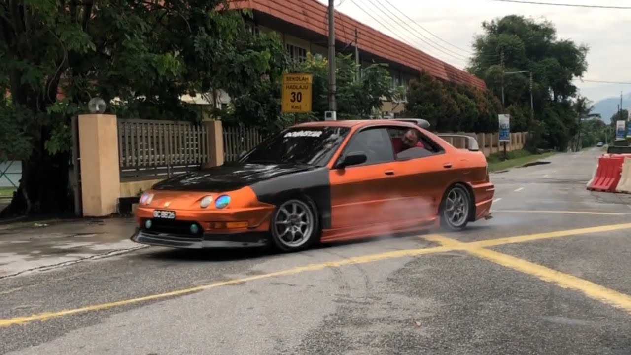 Gengtayarbesar- scene honda integra db8 gk- terjumpa janda lama