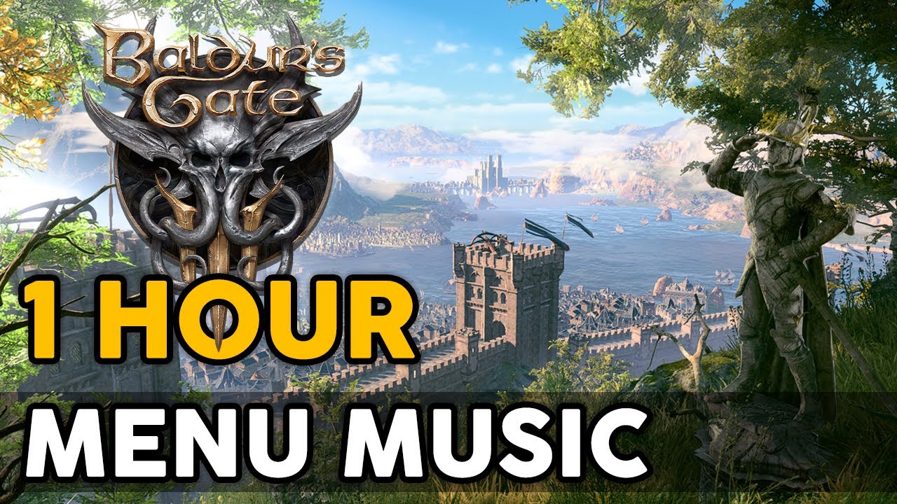 Baldur's Gate 3 - 1 Hour Main Menu Music [Updated]