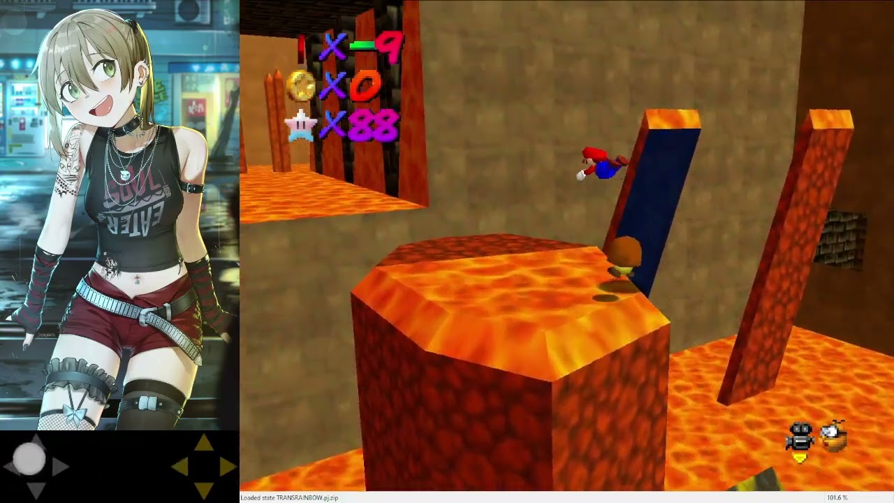 Transcending the Rainbow - Course 9: Infernal Complex (No Savestates)