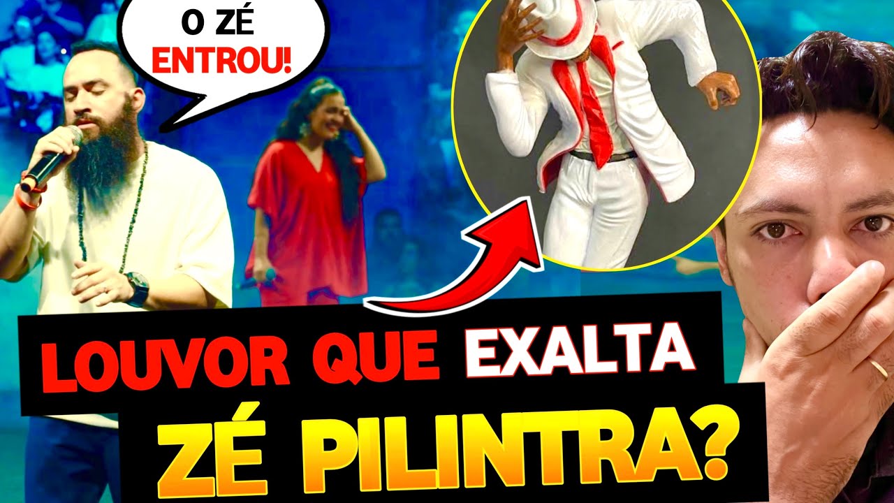 ESSE NOVO hino q tá VIRALIZANDO louva Maria Padilha e Zé pelintra… Música Auê é bíblica?