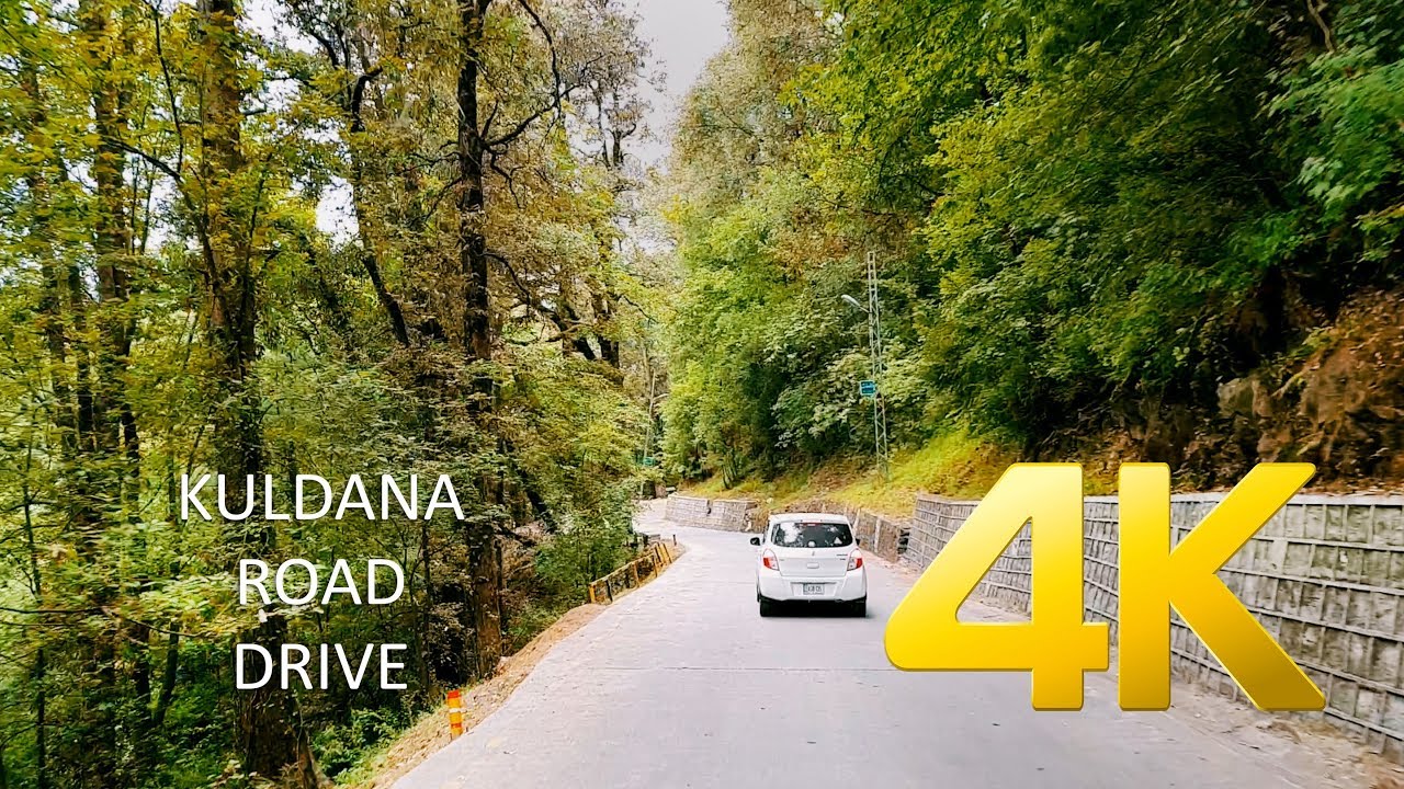 Kuldana Road - Murree - 4K Ultra HD - Karachi Street View