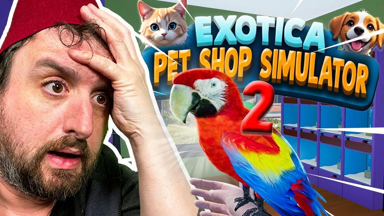 Taking Care of a Parrot in Exotica 2 Pet Shop Simulator
