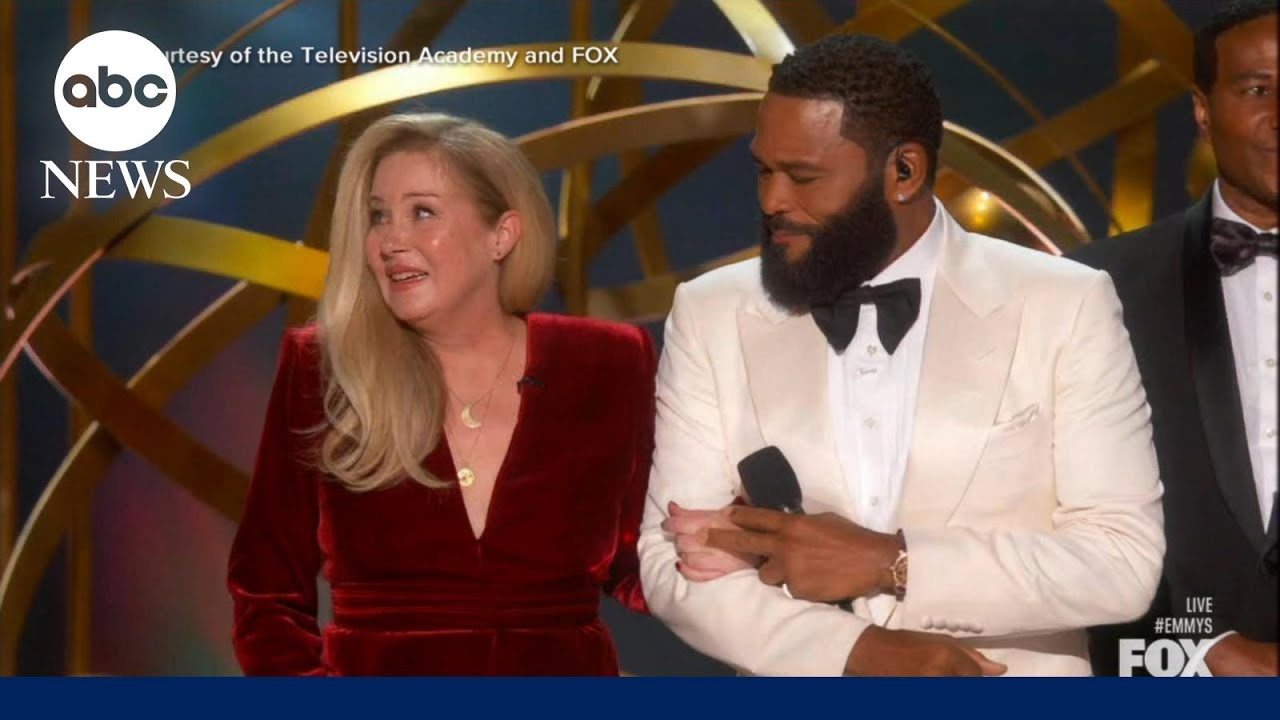Emmy Awards shine spotlight on Elton John and Christina Applegate