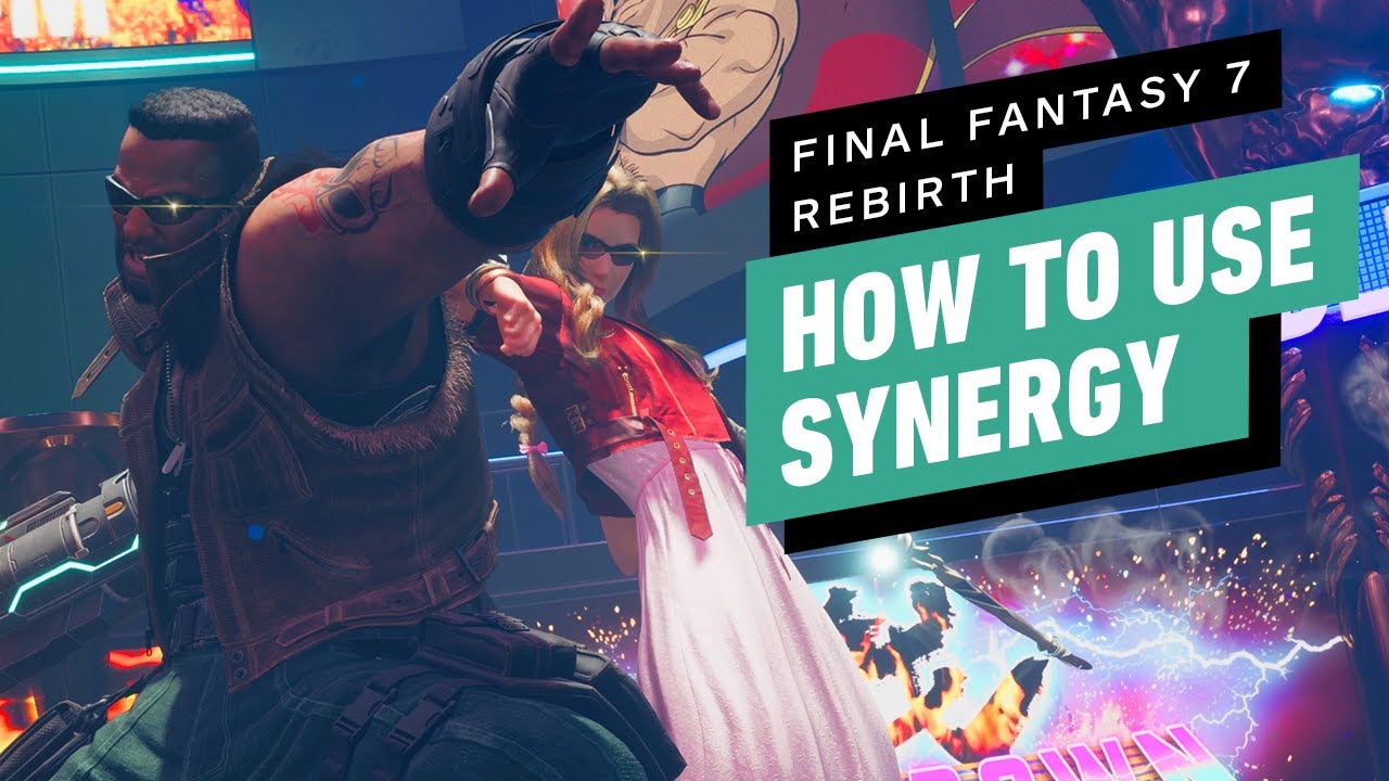 FF7 Rebirth: How to Use Synergy Skills and Synergy Abilities
