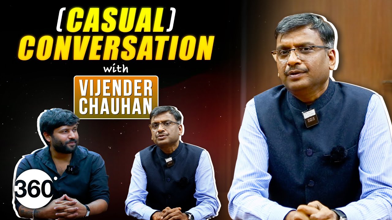 A Casual Conversation with Dr. Vijender Chauhan (@PleaseSitDown)
