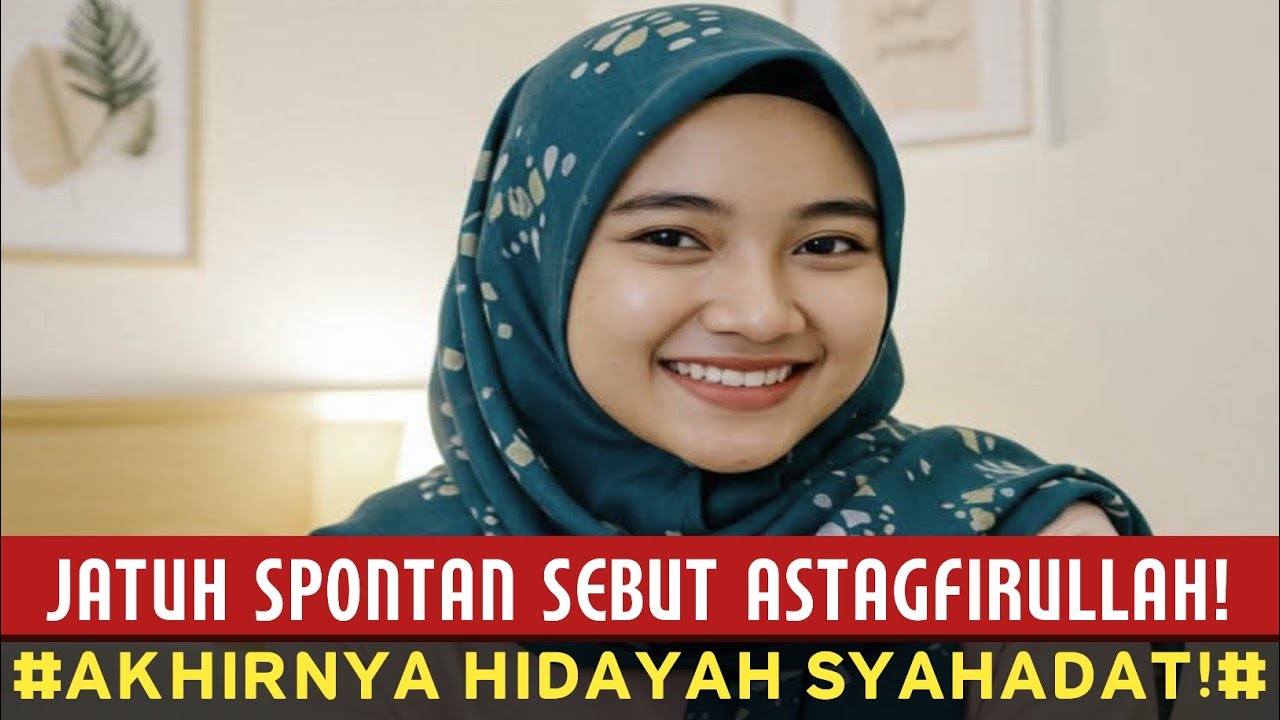 SUBHANALLAH! Jatuh Tiba-Tiba Langsung Sebut Astagfirullah, Berujung Masuk Islam & Syahadat?!