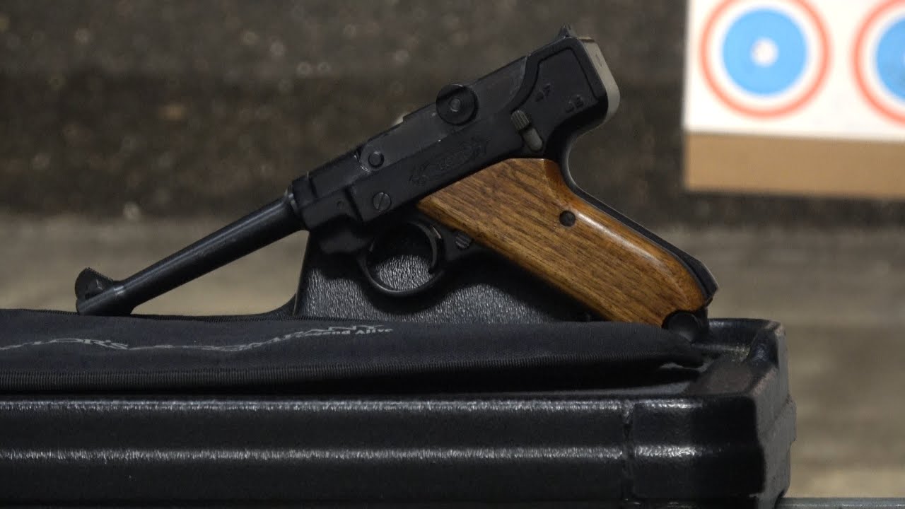 Stoeger Luger 22 at The Range in 4K #22longrifle
