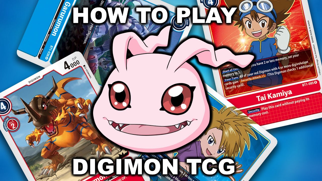 HOW TO PLAY: DIGIMON TCG (Basic Rules + Tutorial Match)