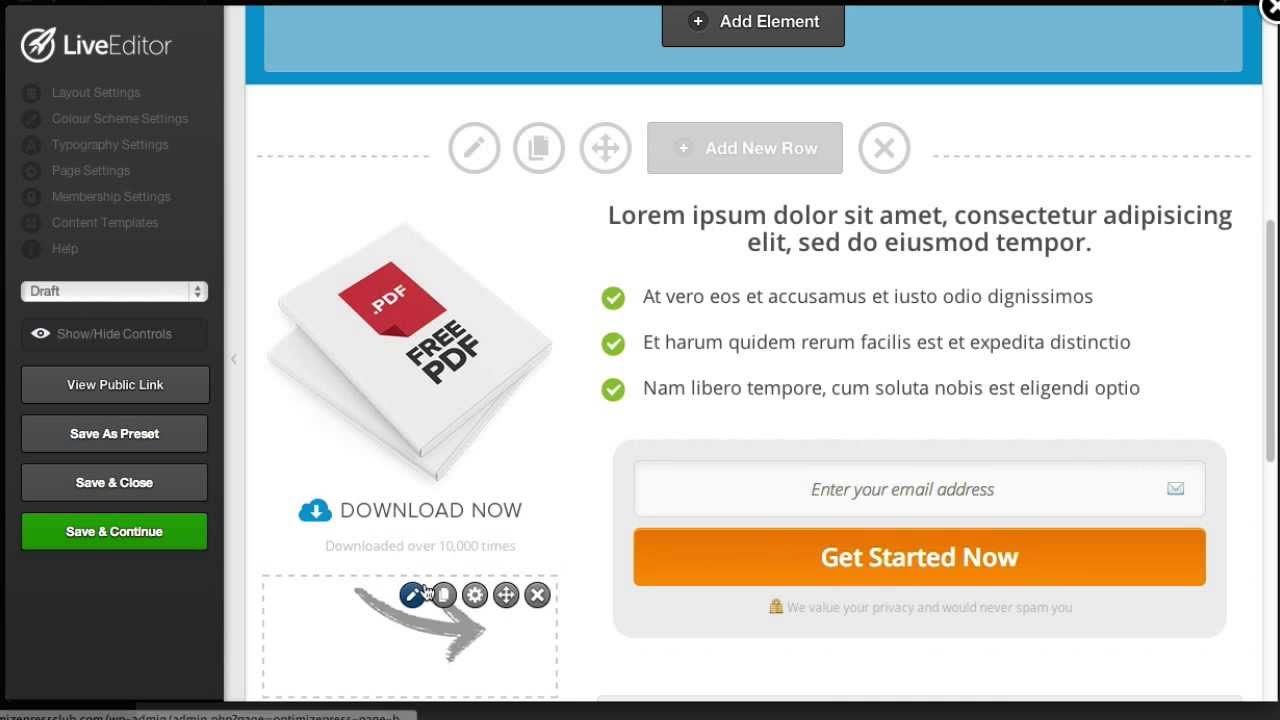 OptimizePress - Optimized High Converting Landing Page