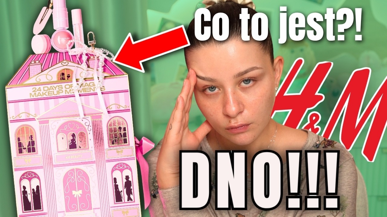 Otworzyłam kalendarz adwentowy z H&M! NAJGORSZY kalendarz jaki otworzyłam! DNO!!! Dusia
