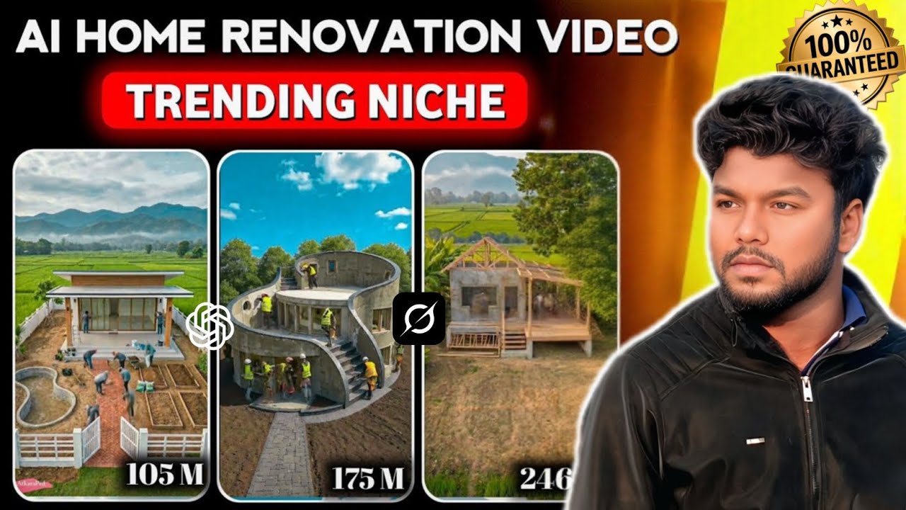 Ai Renovation Before vs After कैसे बनाये ||House Transformation with Ai⚡ | Ai से Video कैसे बनाये 💯 