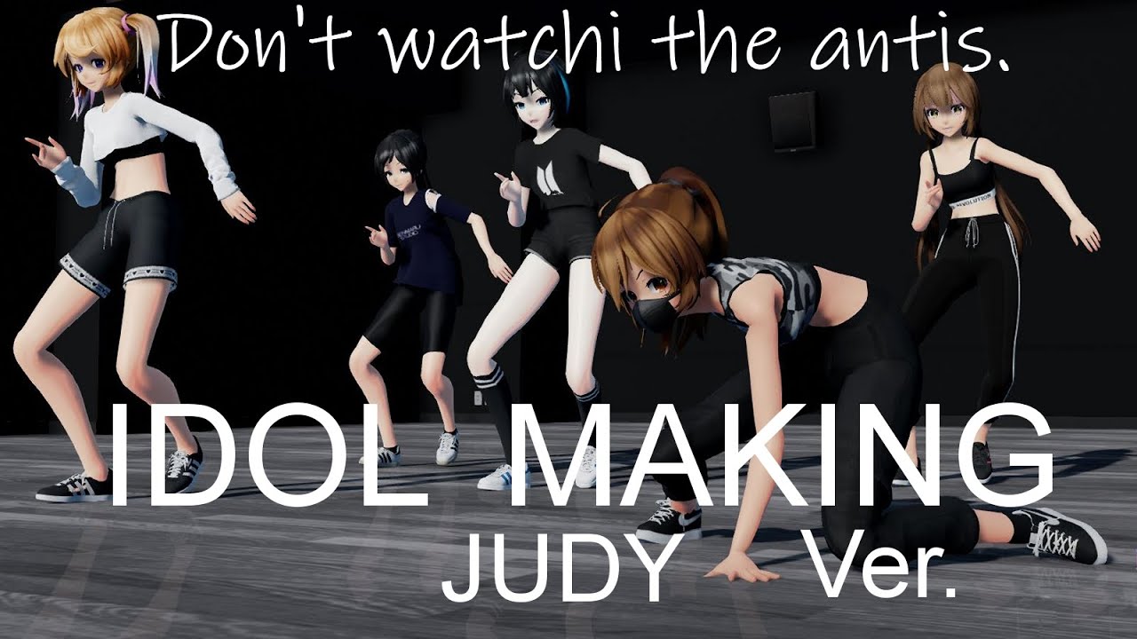 [MMD K-POP]C-gumi IDOL Making (Judy編）
