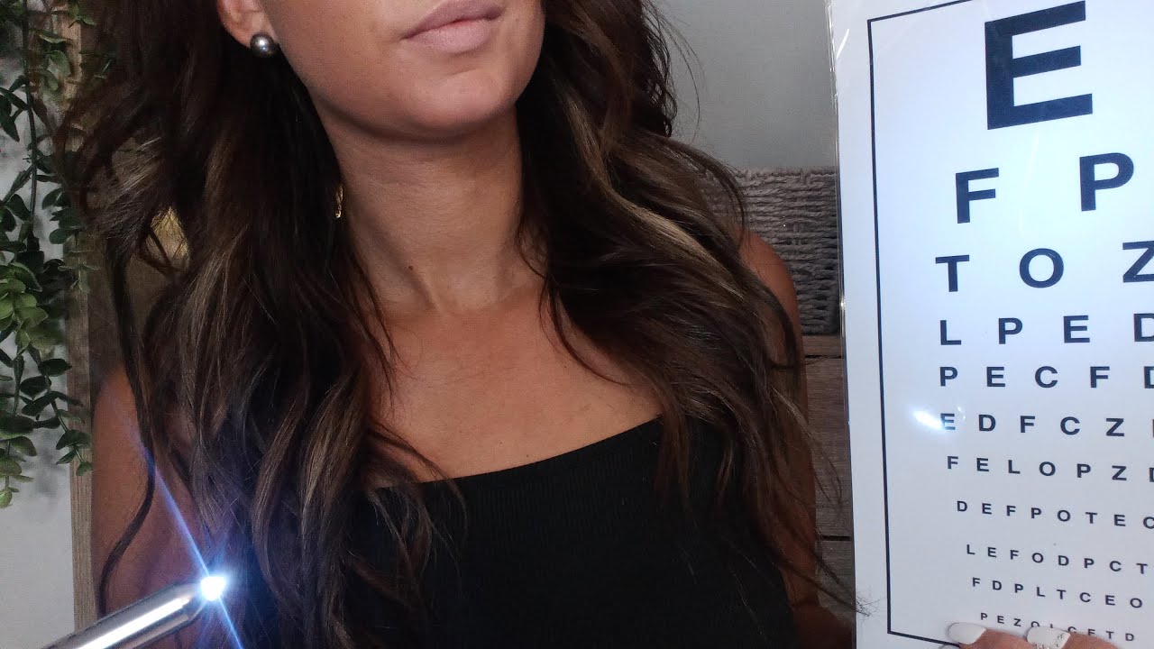 ASMR-Cranial Nerve Exam (Play Pretend)