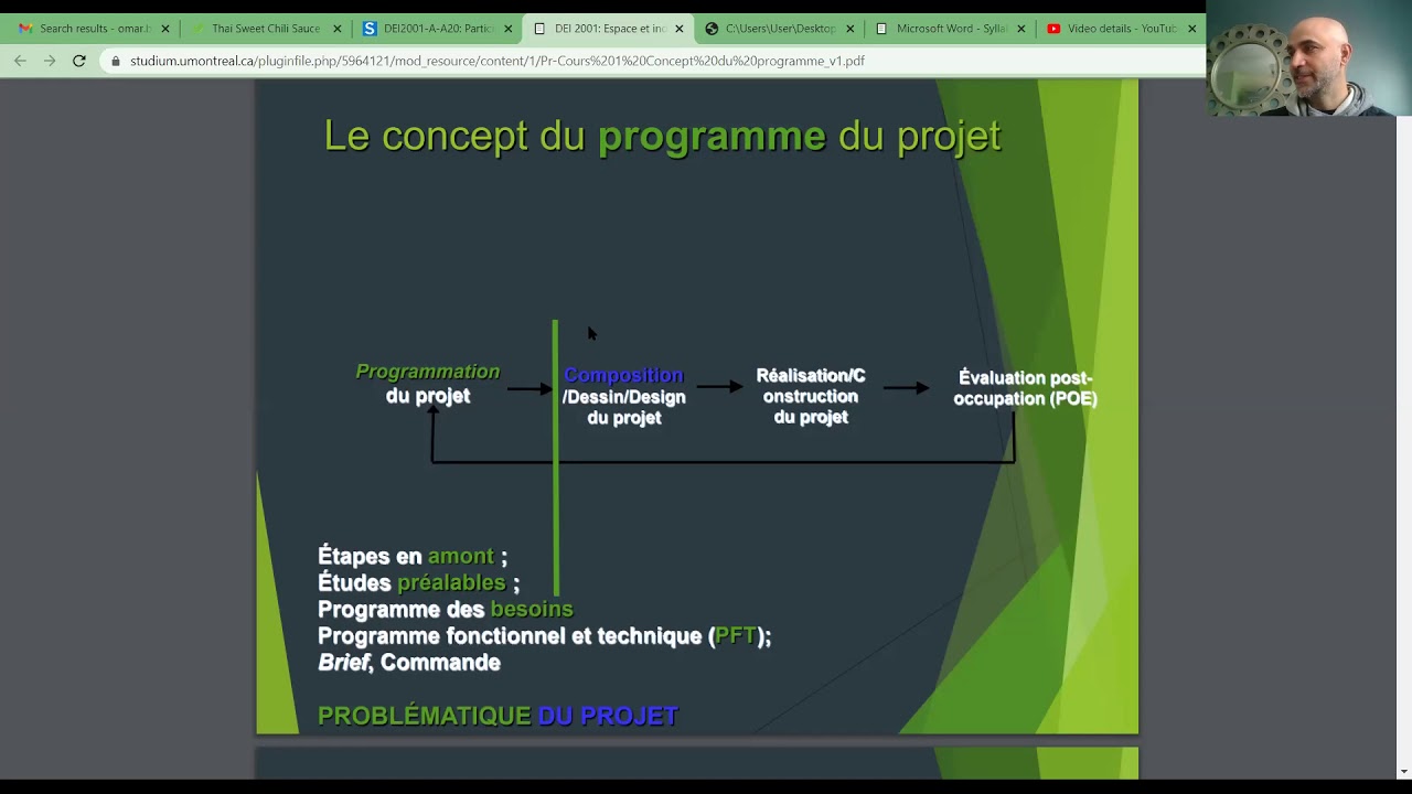Programmation architecturale cours 01